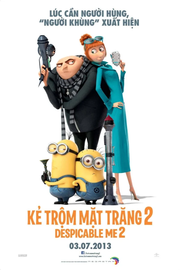 Kẻ Trộm Mặt Trăng 2 - Despicable Me 2 (2013) Kẻ Trộm Mặt Trăng 2 - Despicable Me 2 (2013)