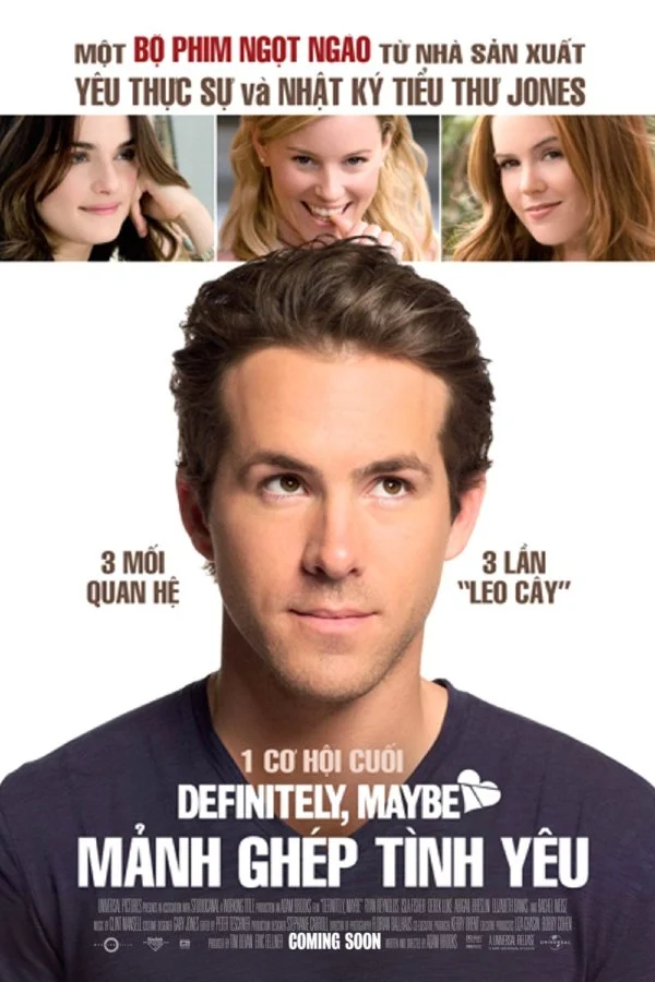 Mảnh Ghép Tình Yêu - Definitely, Maybe (2008) Mảnh Ghép Tình Yêu - Definitely, Maybe (2008)