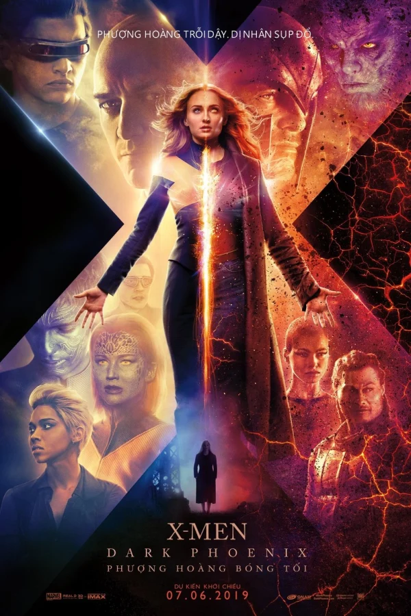 X-Men 10: Phượng Hoàng Bóng Tối - Dark Phoenix (2019) X-Men 10: Phượng Hoàng Bóng Tối - Dark Phoenix (2019)