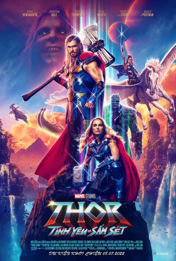 Thần Sấm 4: Tình Yêu Và Sấm Sét - Thor: Love And Thunder (2022) Thần Sấm 4: Tình Yêu Và Sấm Sét - Thor: Love And Thunder (2022)