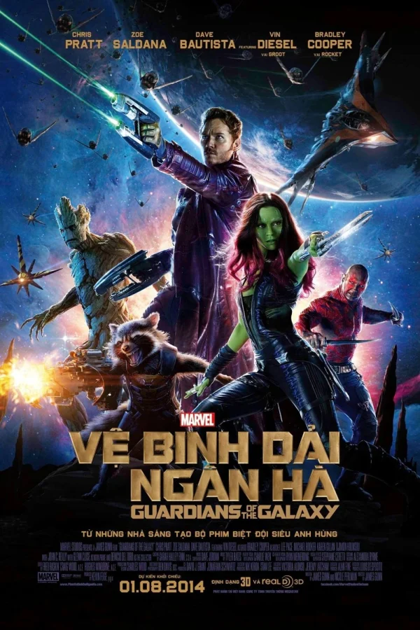 Vệ Binh Dải Ngân Hà - Guardians Of The Galaxy (2014) Vệ Binh Dải Ngân Hà - Guardians Of The Galaxy (2014)